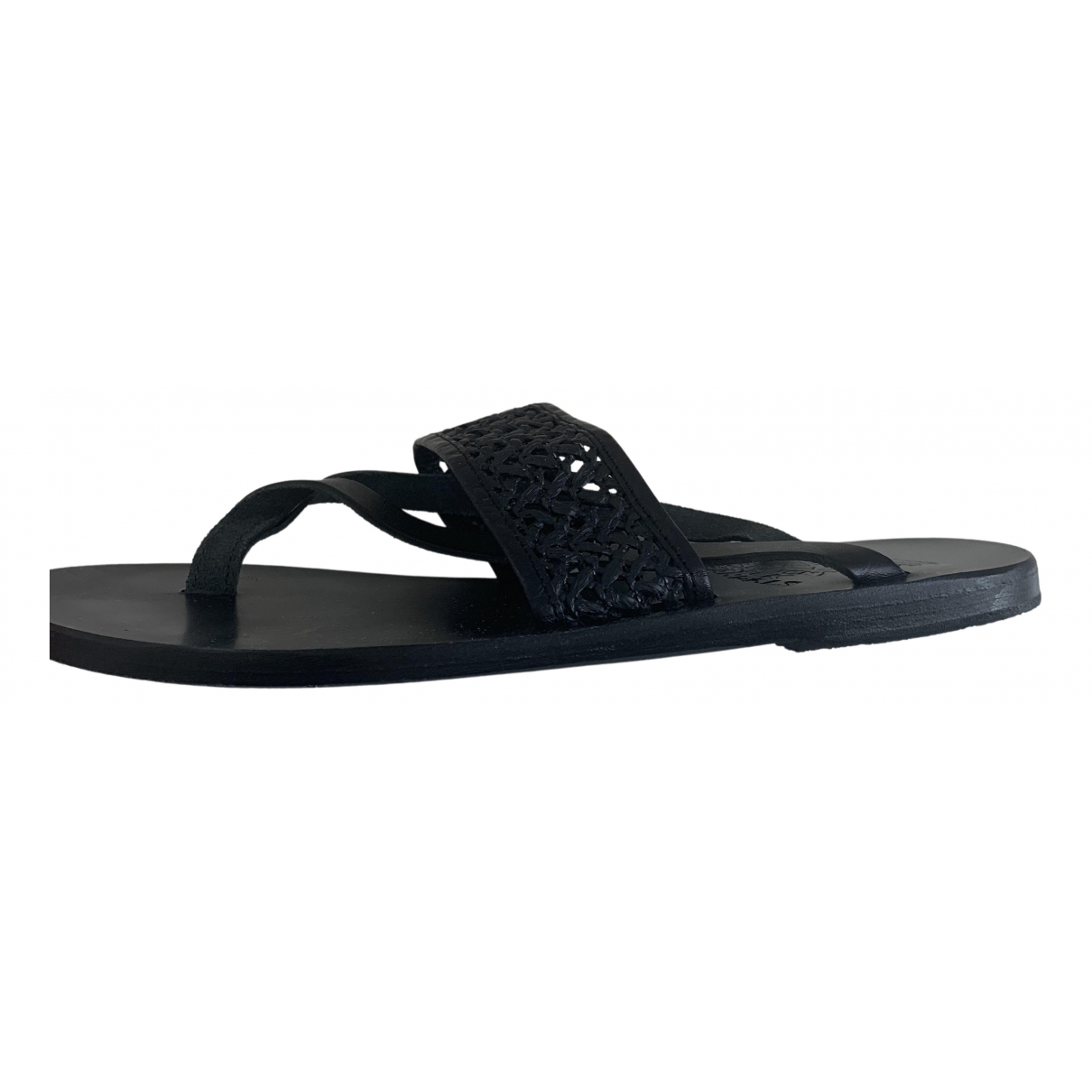 Leather flip flops - Ancient Greek Sandals - Modalova