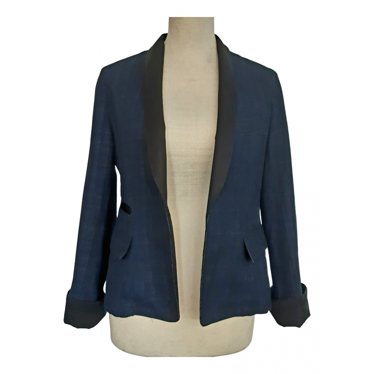 Barbisio Blue Cotton Jacket - Barbisio - Modalova