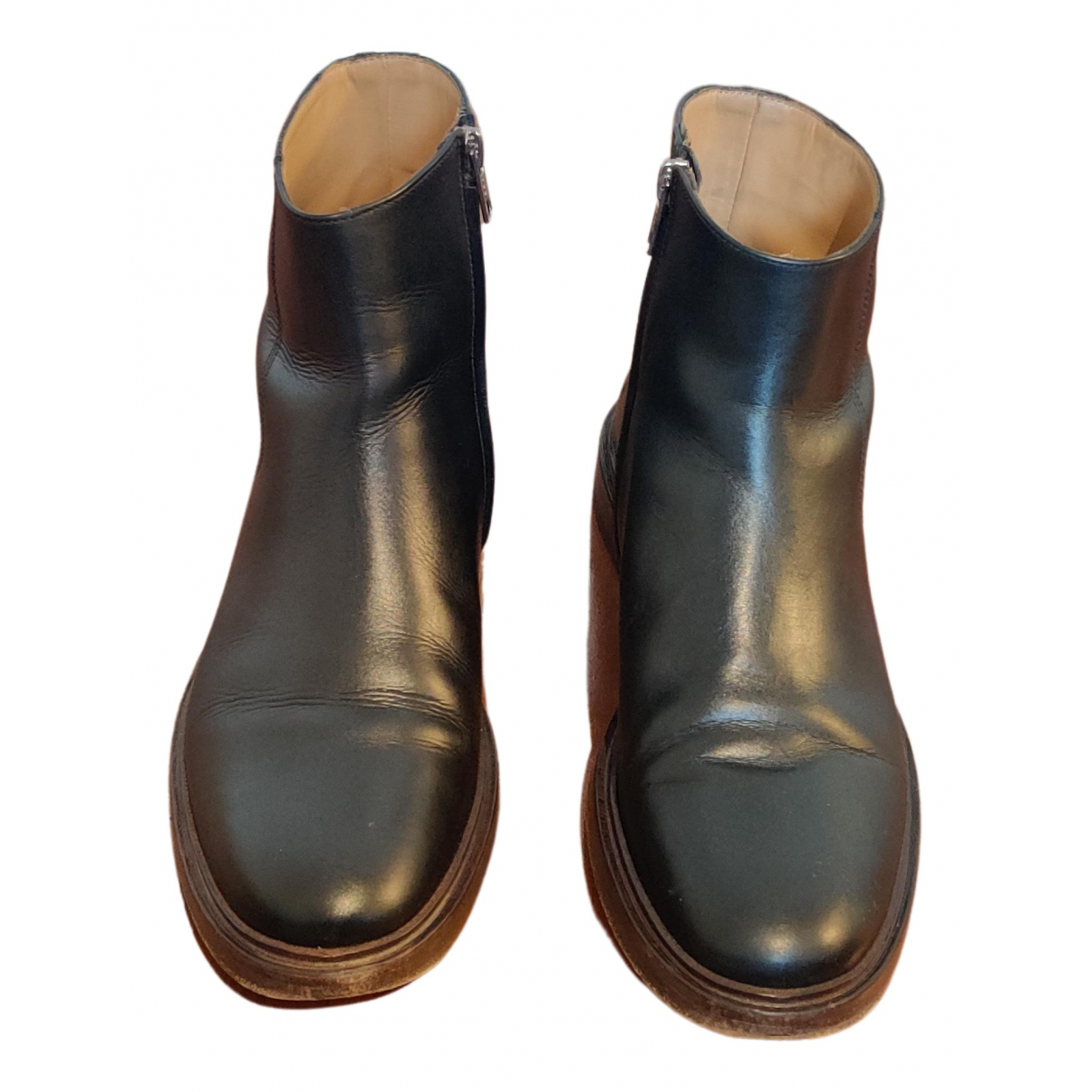 APC Leather ankle boots - APC - Modalova