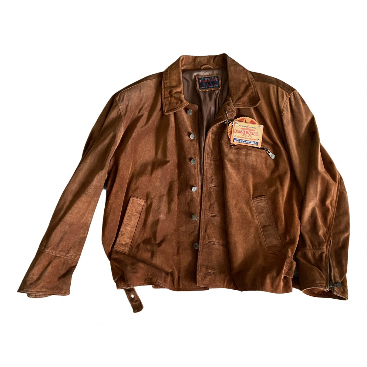 Bomboogie Leather jacket - BOMBOOGIE - Modalova