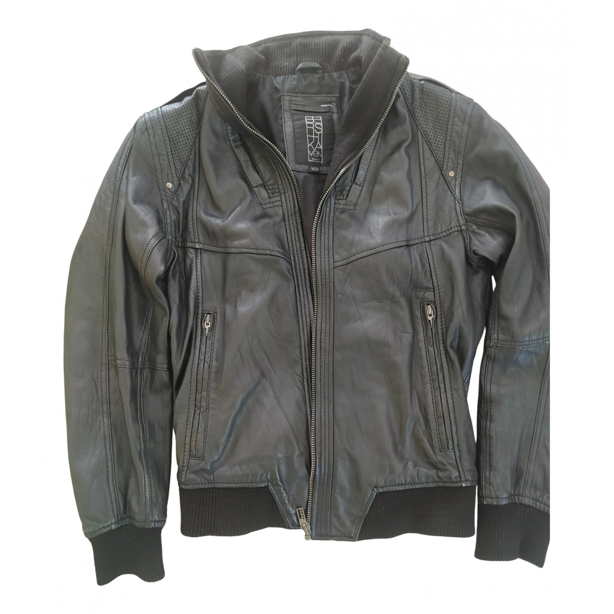 Bershka Leather jacket - BERSHKA - Modalova