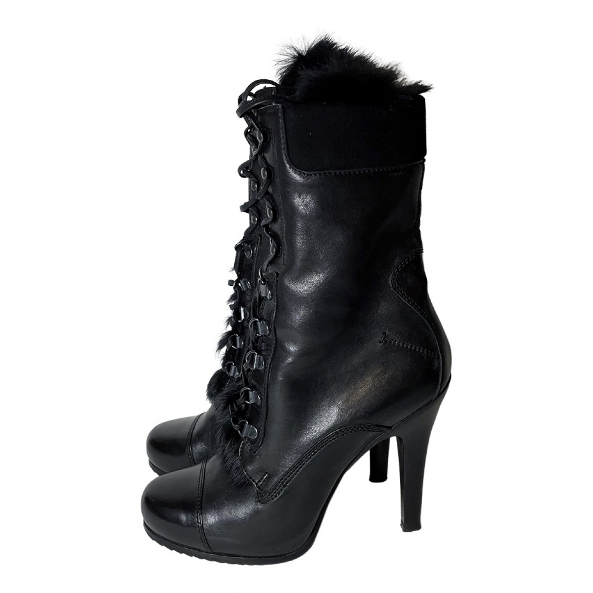 Barbara Bui Leather lace up boots - Barbara Bui - Modalova