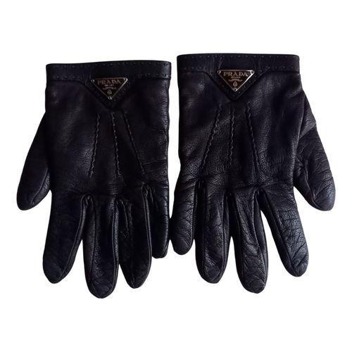 Prada Leather gloves - Prada - Modalova