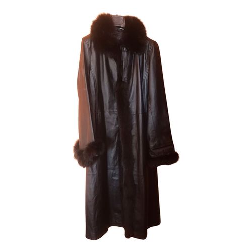 Conbipel Leather coat - CONBIPEL - Modalova
