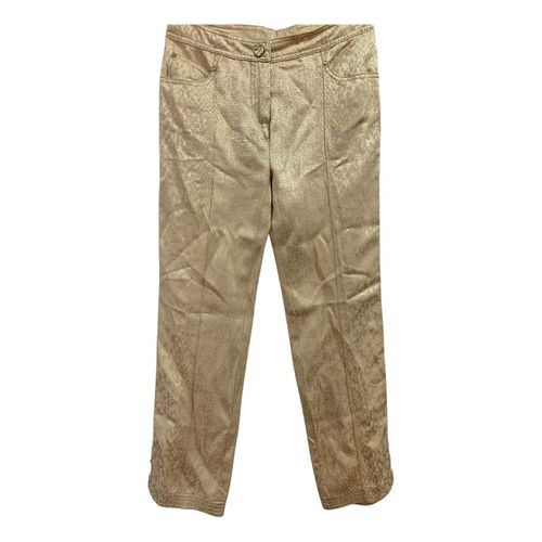 Class Cavalli Silk straight pants - Class Cavalli - Modalova