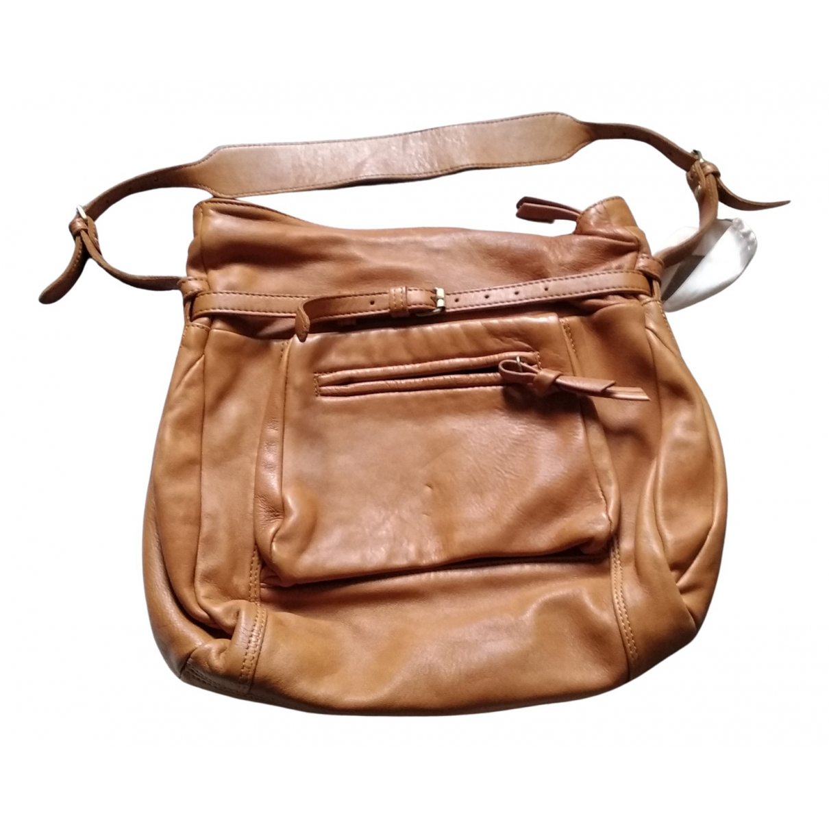 Craie Leather handbag - Craie - Modalova