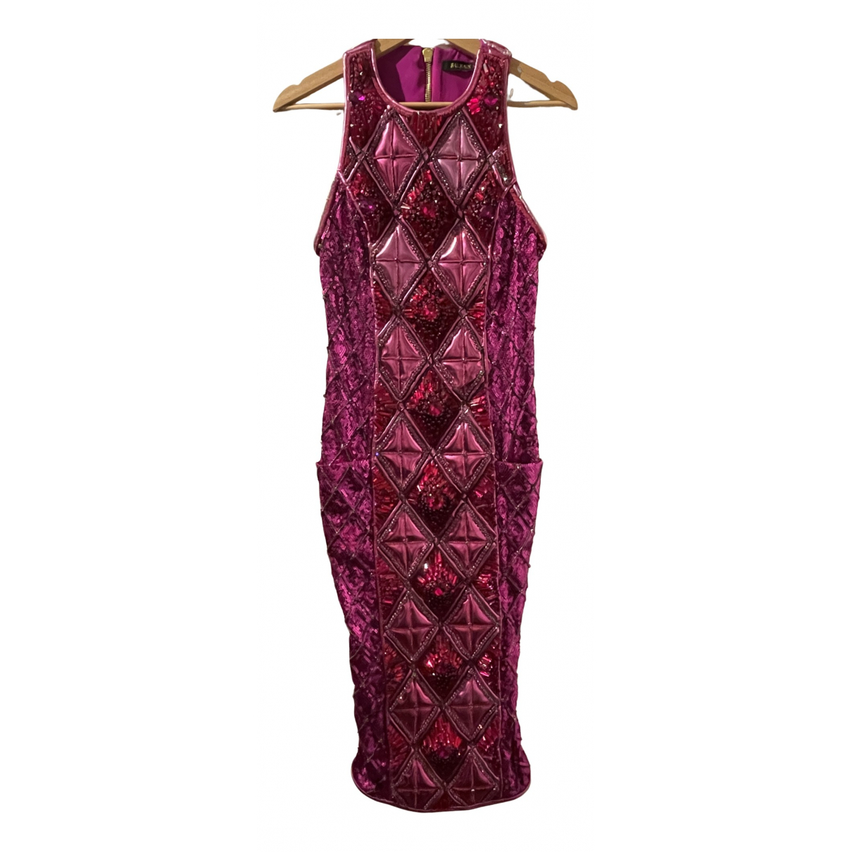 Glitter mid-length dress - Balmain For H&M - Modalova