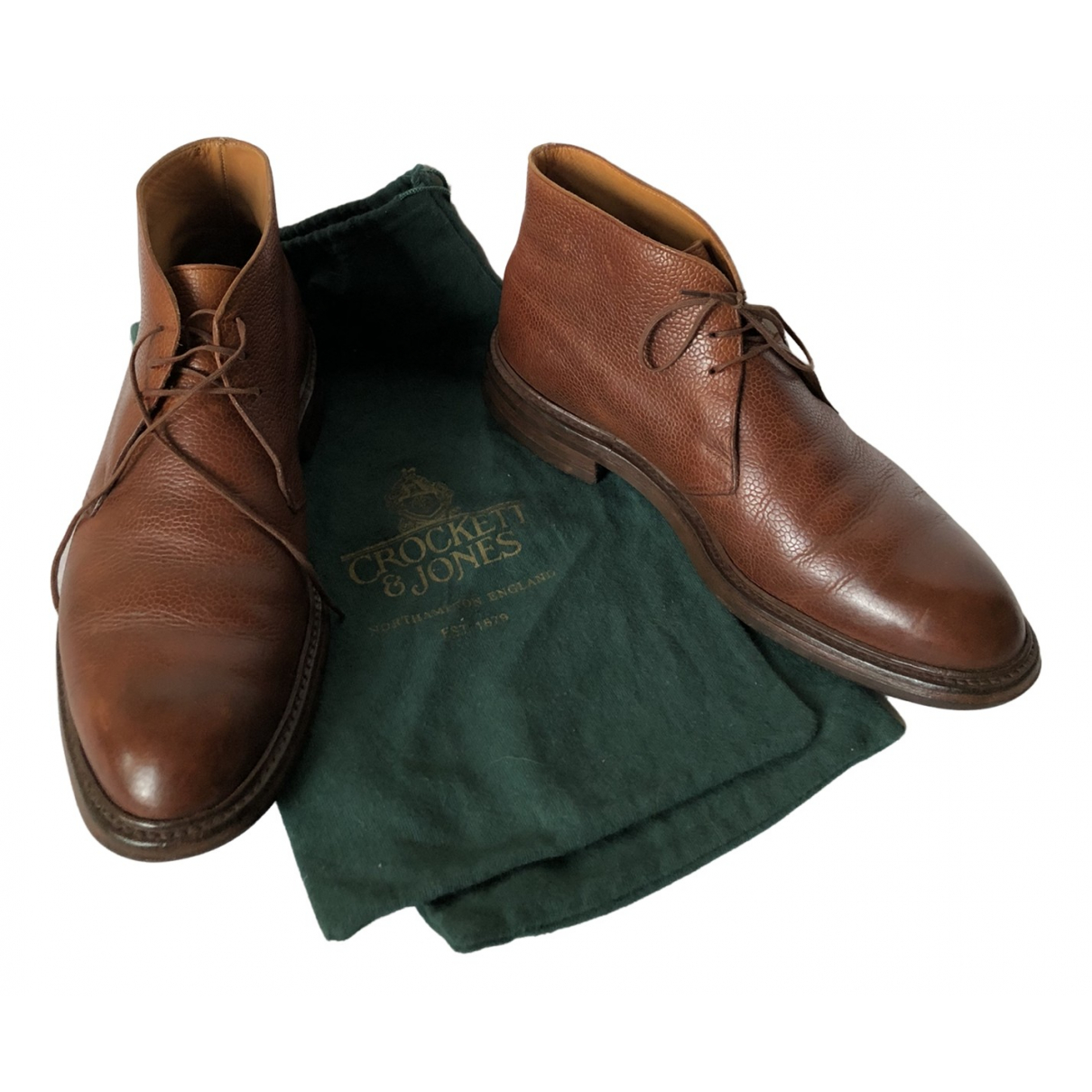 Crockett& Jones Leather boots - Crockett& Jones - Modalova