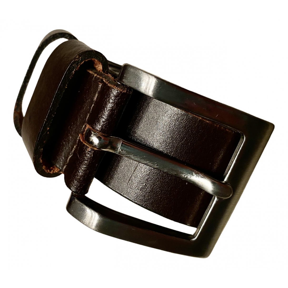 Leather belt - UNITED COLOR OF BENETTON - Modalova