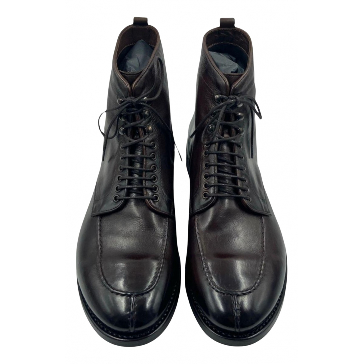 Alberto Fasciani Leather boots - Alberto Fasciani - Modalova