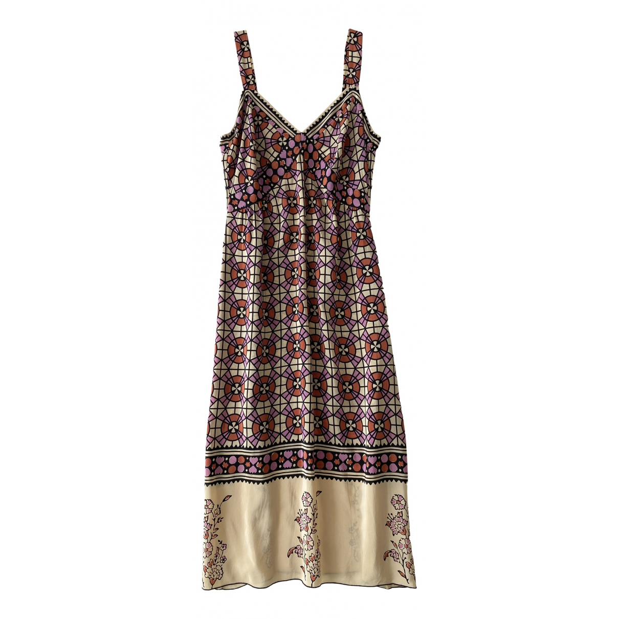 Anna Sui Silk mid-length dress - Anna Sui - Modalova