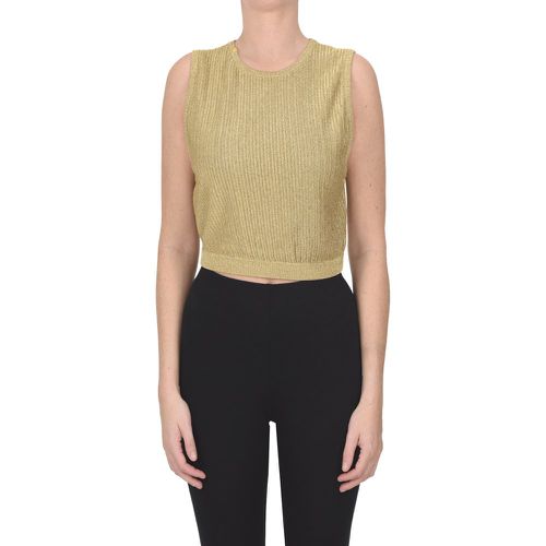 Top in maglia lamè - Elisabetta Franchi - Modalova