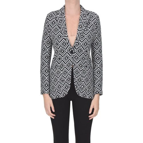 Blazer in maglia jacquard - Circolo 1901 - Modalova