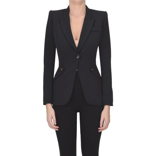 Blazer monopetto - Elisabetta Franchi - Modalova