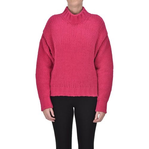 Pullover dolcevita in ciniglia - Dondup - Modalova