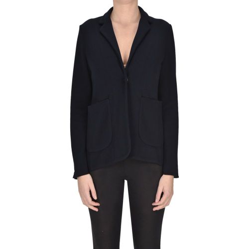 Blazer in maglia - Base Milano - Modalova