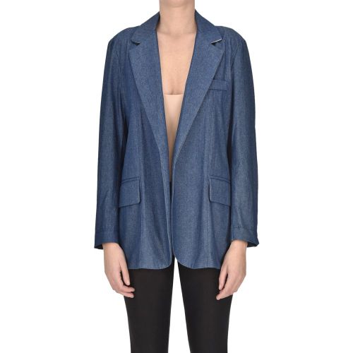 Blazer in denim - Tensione in - Modalova