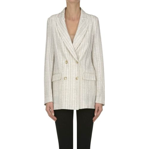 Blazer doppiopetto gessato - Goodmatch - Modalova