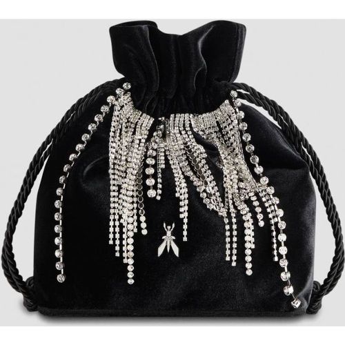 Borsa a sacchetto con strass - PATRIZIA PEPE - Modalova