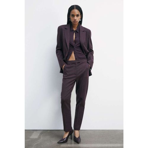 Zigarettenhose mit Karomuster - PATRIZIA PEPE - Modalova