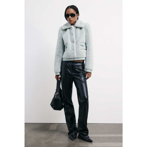 Giubbotto corto fluffy - PATRIZIA PEPE - Modalova