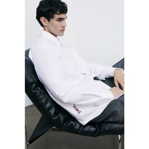 Camicia oversize "SOUL" in cotone - PATRIZIA PEPE - Modalova