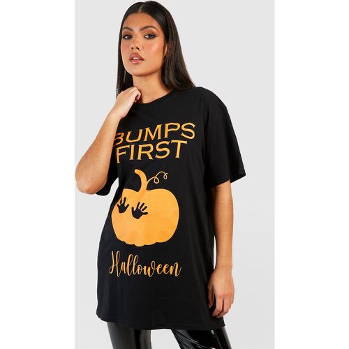 Top di Halloween Premaman Bumps First - boohoo - Modalova