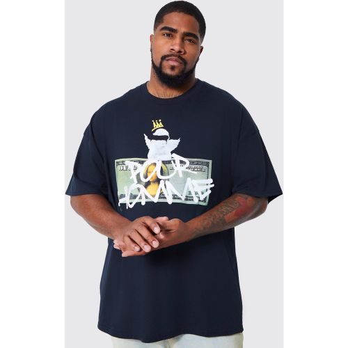 Plus Pour Homme Cupid Graphic T-Shirt - boohoo - Modalova