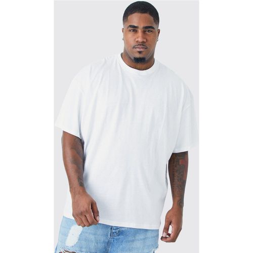 Camiseta Plus Oversize, Blanco - boohoo - Modalova