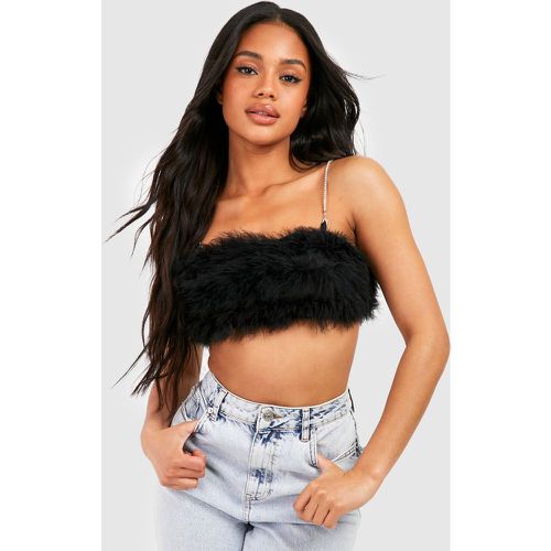 Mesh Lace Detail Backless Crop Top