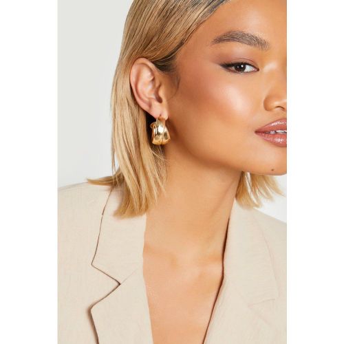 Pendientes De Aro Gruesos - boohoo - Modalova