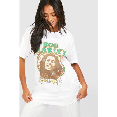 Bob Marley One Love License Print Oversized T-shirt - boohoo - Modalova