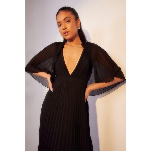 Vestido Petite Maxi Plisado Estilo Capa Para Dama De Honor - boohoo - Modalova