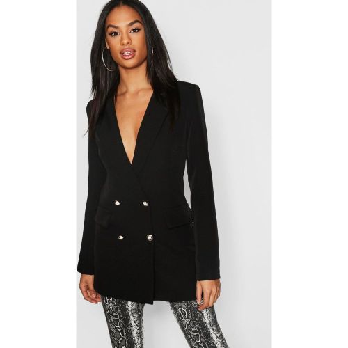 Americana Tall Entallada Con Botones - boohoo - Modalova