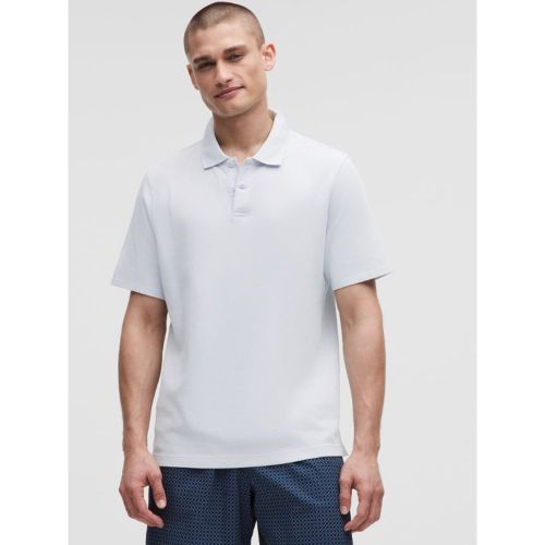 “ Polo manches courtes en piquÃ©s â€“ Bleu â€“ Taille L - lululemon - Modalova
