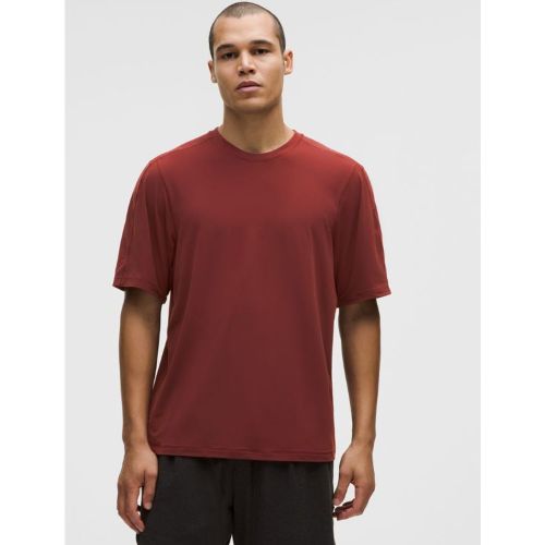 “ T-Shirt de yoga Ã  col rond brossÃ©s â€“ Taille 2XL - lululemon - Modalova