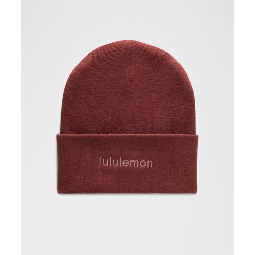 “ Bonnet Warm Revelation Wordmark â€“ Rouge - lululemon - Modalova