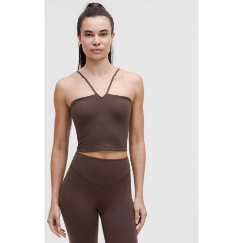“ DÃ©bardeur Align Ã  dÃ©colletÃ© en V et multiples bretelles Maintien lÃ©ger, bonnets A/Bs â€“ Taille 0 - lululemon - Modalova