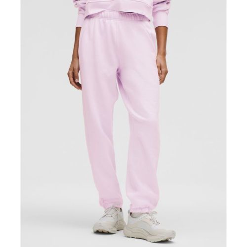 “ Jogging Scuba Oversized taille mi-haute Standards â€“ Rose â€“ Taille L - lululemon - Modalova