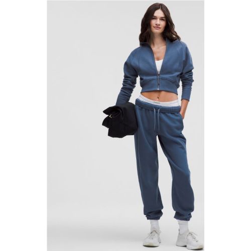 “ Jogging Scuba Oversized taille mi-haute Standards â€“ Bleu â€“ Taille L - lululemon - Modalova
