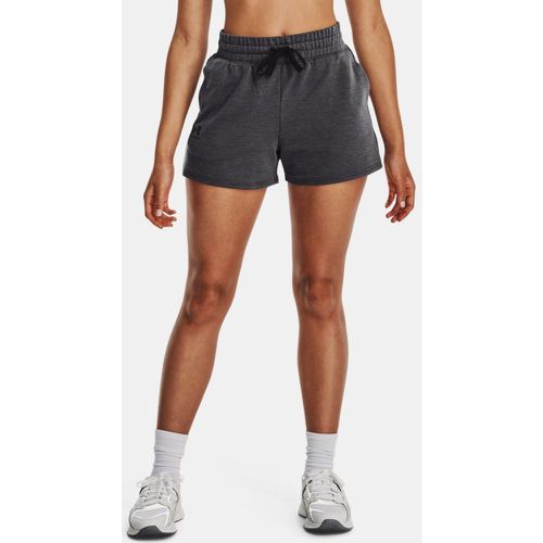 Shorts Rival Terry da donna Jet / Nero L - Under Armour - Modalova