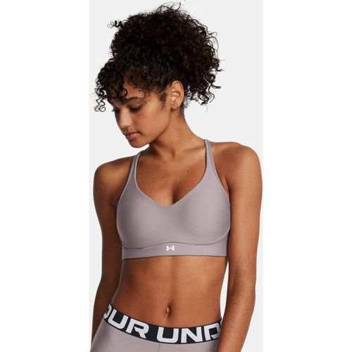 Reggiseno sportivo Infinity 2.0 Low da donna Tetra / Bianco L D-DD - Under Armour - Modalova