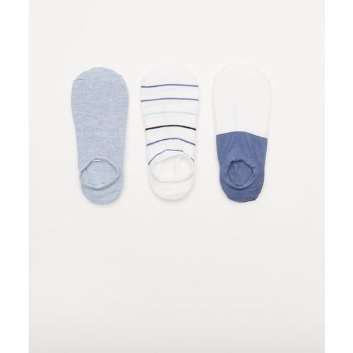 Pack 3 calcetines invisibles azul - Women'secret - Modalova