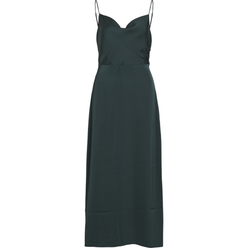 Robe col en v turquoise Kaye - Vila - Modalova