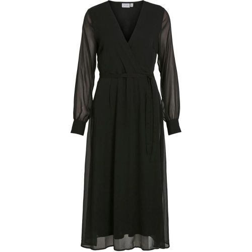 Robe midi noir Olia - Vila - Modalova