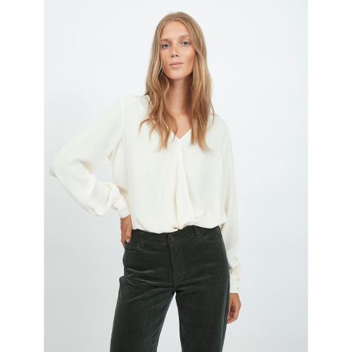 Top manches longues gris clair Lia - Vila - Modalova