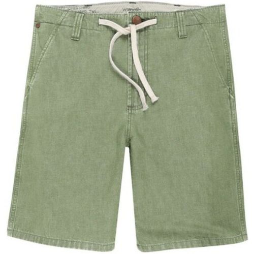 Short vert Homme en coton - Wrangler - Modalova