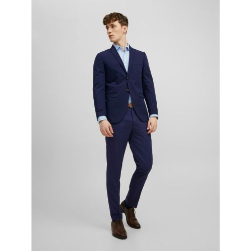 Blazer croisé Super Slim Fit Revers à encoche Marine Scott - jack & jones - Modalova