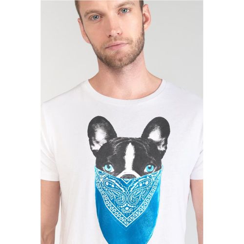 Tee-hirt GAN blanc en coton - Le Temps des Cerises - Modalova