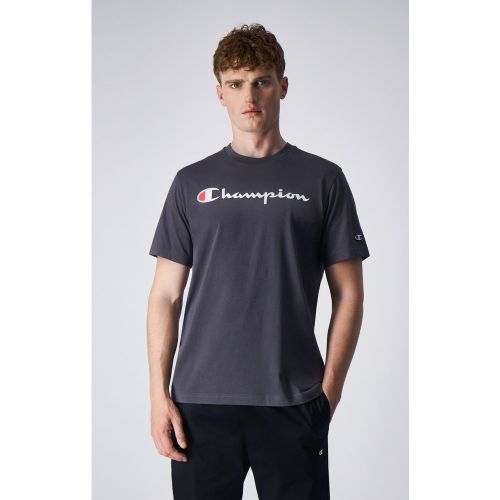 T-Shirt en coton gris pour homme - Champion - Modalova